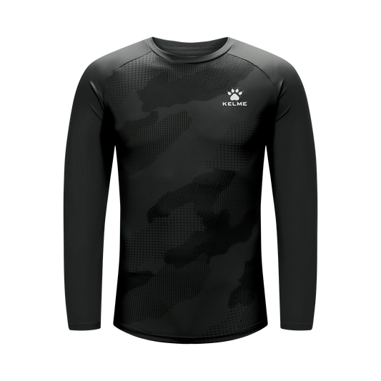 Black Long Sleeve Training Top