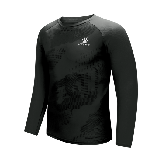Black Long Sleeve Training Top