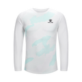 White Long Sleeve Training Top