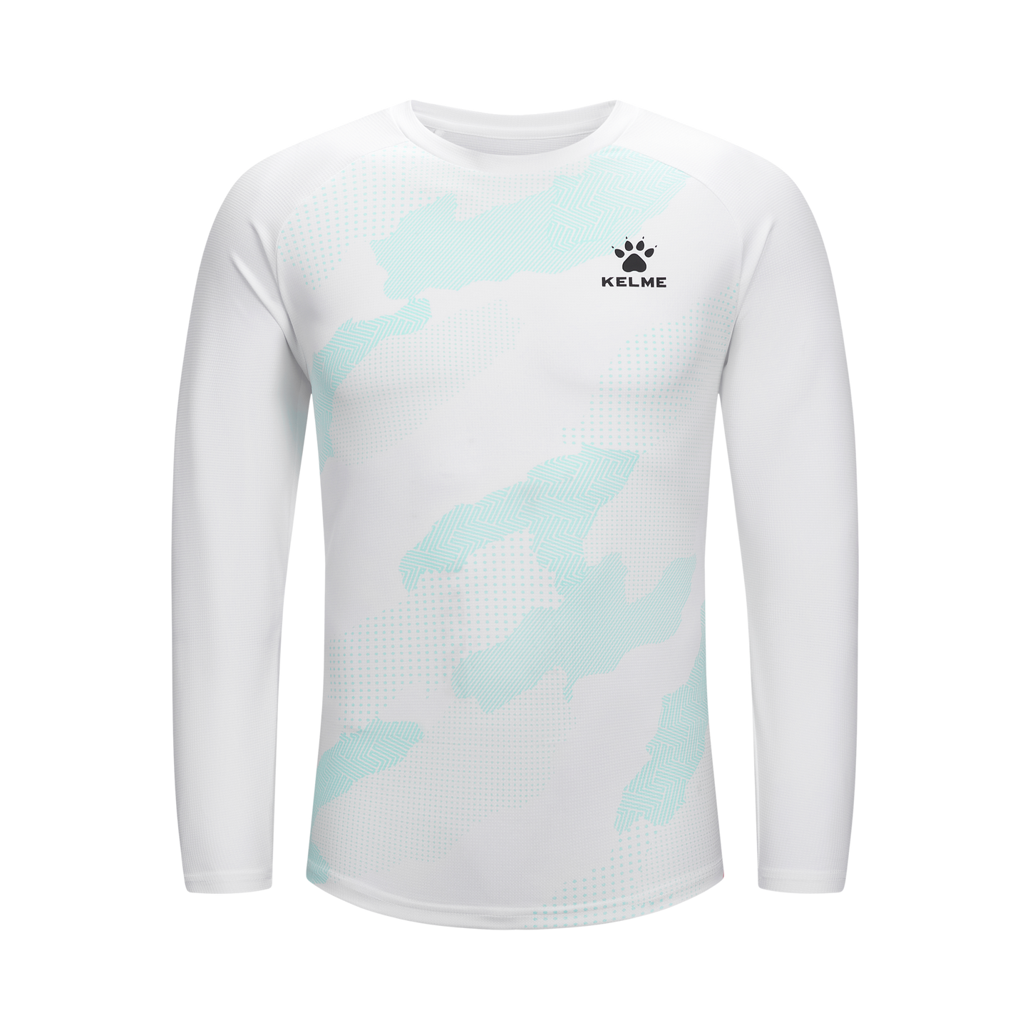 white-long-sleeve-training-top