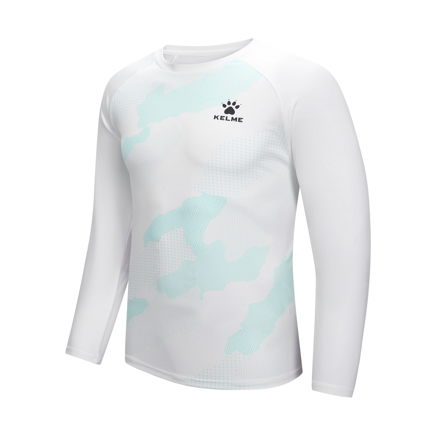 white-long-sleeve-training-top